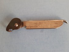 Ancien Ouvre-boîte Décapsuleur Perce-boîte en métal LE TRUC