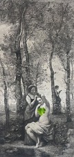 Corot La toilette graveur E