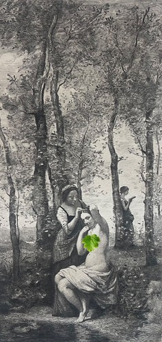 Corot toilette graveur - corot,
