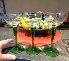 Lot 3 Anciens Verres de Vin d'Alsace pour Dégustation entre amis : Luminarc