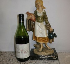 SIMONELLI GRANDE FIGURINE STATUE VINTAGE