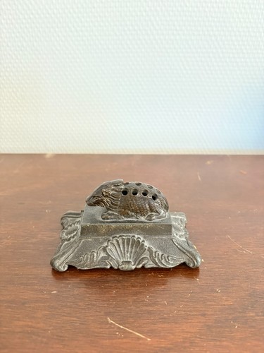 Ancien sculpture bronze porc - ancien,