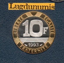 BE 1993 10 Francs Génie 1993 BE FDC 5309 Exemplaires Provenant du Coffret BE