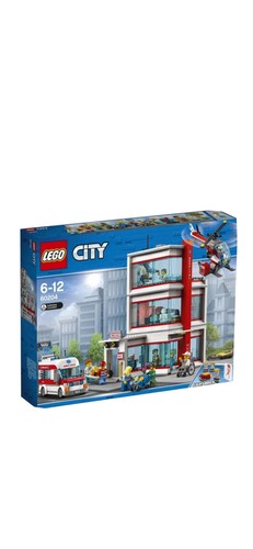 Lego city 60204 hôpital - lego,