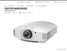 Rétroprojecteur Sony VPL-HW65ES Blanc + écran Lumene Embassy HD + support