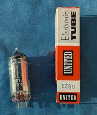 Tube EZ80 de fabrication Tesla