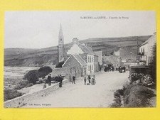 cpa Karten Bost Bretagne SAINT MICHEL en GRÈVE (Côtes d'Armor) L'Entrée du BOURG