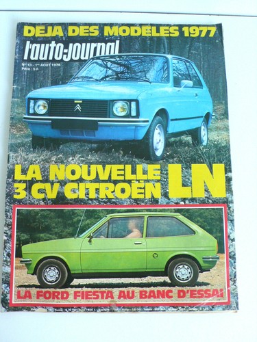 Auto journal aout - n°13,