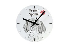 Épagneul français horloge