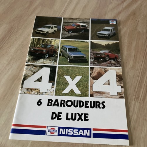 Nissan 4x4 patrol prospectus - 4x4,