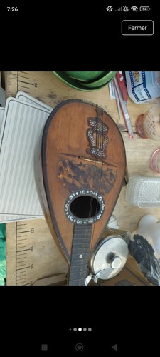 Lazaro mandoline ancienne - ancienne, avec