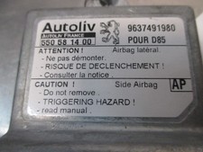 BOITIER CAPTEUR DE COLLISION  PEUGEOT 406 COUPE  9637491980  2589091