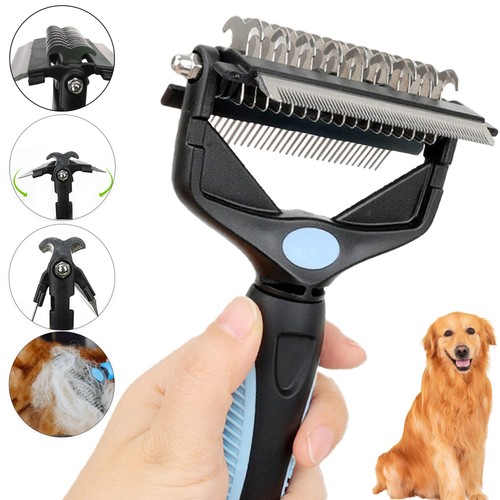 Pet deshedding brush - in,