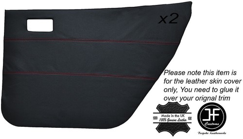 Couture rouge porte - 2x,