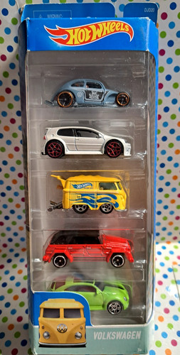 Hot wheels pack - 5, volkswagen