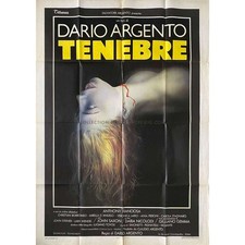 TENEBRAE Italian Movie Poster  - 39x55 in. - 1982 - Dario Argento, John Saxon, C