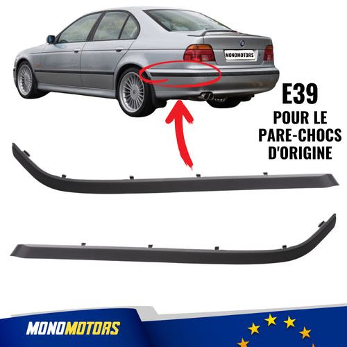 Moulure arrière pare - moulure, de
