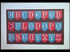 TYPOGRAPHIE, ALPHABET, LETTRES