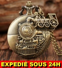 Montre de Poche Gousset Train