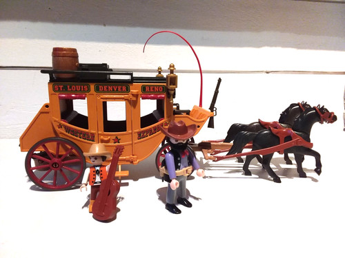 Playmobil western diligence - diligence, "