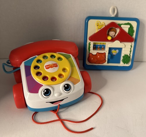 Fisher price and playskool toy - and,