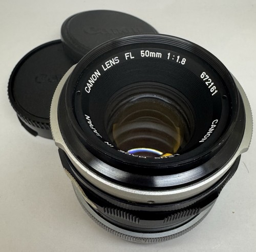 Canon lens 50mm 8 with - f1,8,