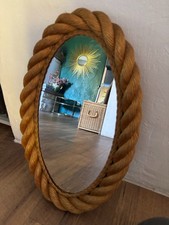 AUDOUX MINET - Miroir  ovale