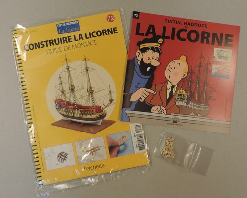 Tintin construire licorne - la,