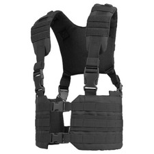 CONDOR RONIN TACTIQUE POLICE CARRIER AIRSOFT GILET COMBAT MOLLE CHEST RIG NOIR
