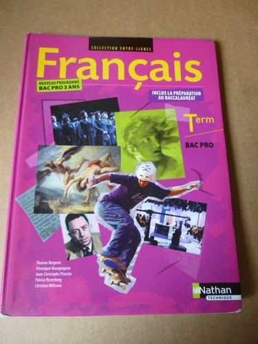Livre français terminal bac - livre,