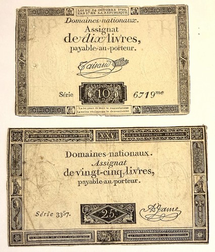 Lot billets banque - 2,
