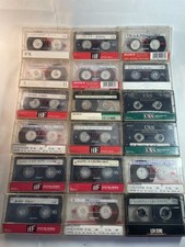 Lot De 18  cassettes Diverses Sony k7   Vierges Enregistrées À Reenregistrer