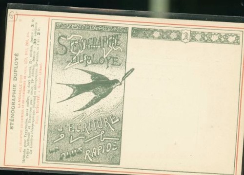 161 stenographie duploye a - 161.,