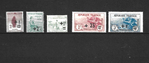 Lot timbres france - neufs, *