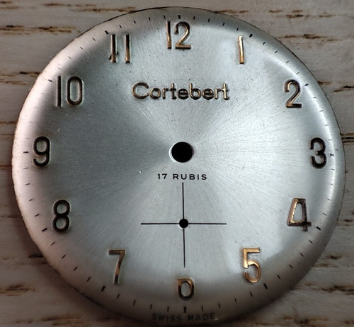Cortebert rubis watch - cortebert, dial