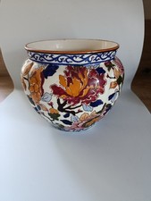 Cache Pot Faïence Gien Modèle Pivoine