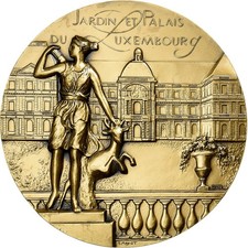 France, Médaille, Jardins et
