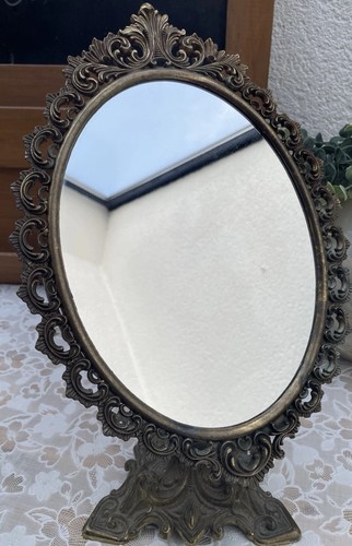 Miroir ancien table style - table,