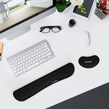 Solde! Poignet Bras Douleur ? Ergonomic Clavier Tapis Patin & Souris Peut Aider