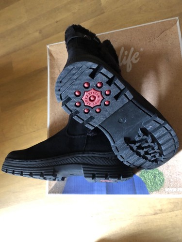 Bottes noires daim - en,