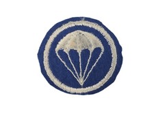 US WW2 - Patch de calot pour parachutiste US DDAY ( authentique )