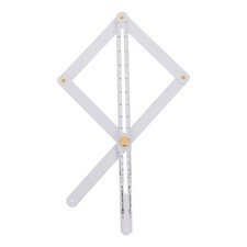  Rapporteur d'angle pour le travail du bois en acier inoxydable, détecteur