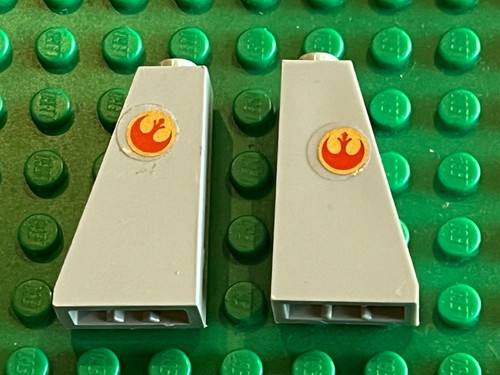 Lego slope brick 4460pb008r - lego, +