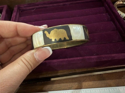 Elephant bangle - elephant,