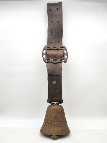 Ancienne cloche vache - cloche, à