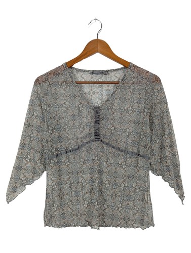 Mexx blouse transparente dames - transparente,