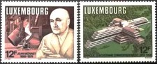 Timbres "L'Europe" Luxembourg 1157/1158 ** - 84567FV