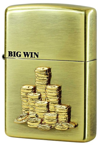 Briquet zippo big win métal - big,
