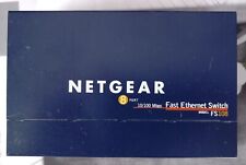 [Netgear Gigabit] Fast Ethernet Switch 8-Port  10/100 Mbps RJ45 Model FS108