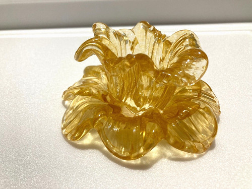 Abat jour fleur - verre, de